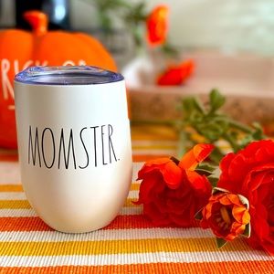 🎃👻RAE DUNN Momster Insulated steel Wine Cup🎃👻